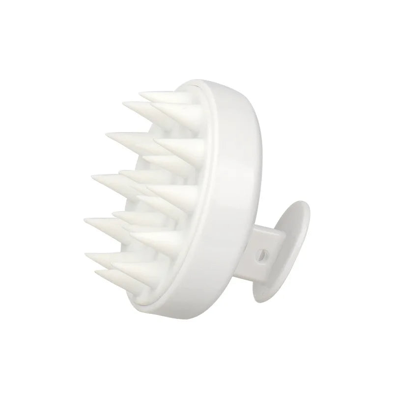 Silicone Shampoo Brush Head Scalp Massage Comb