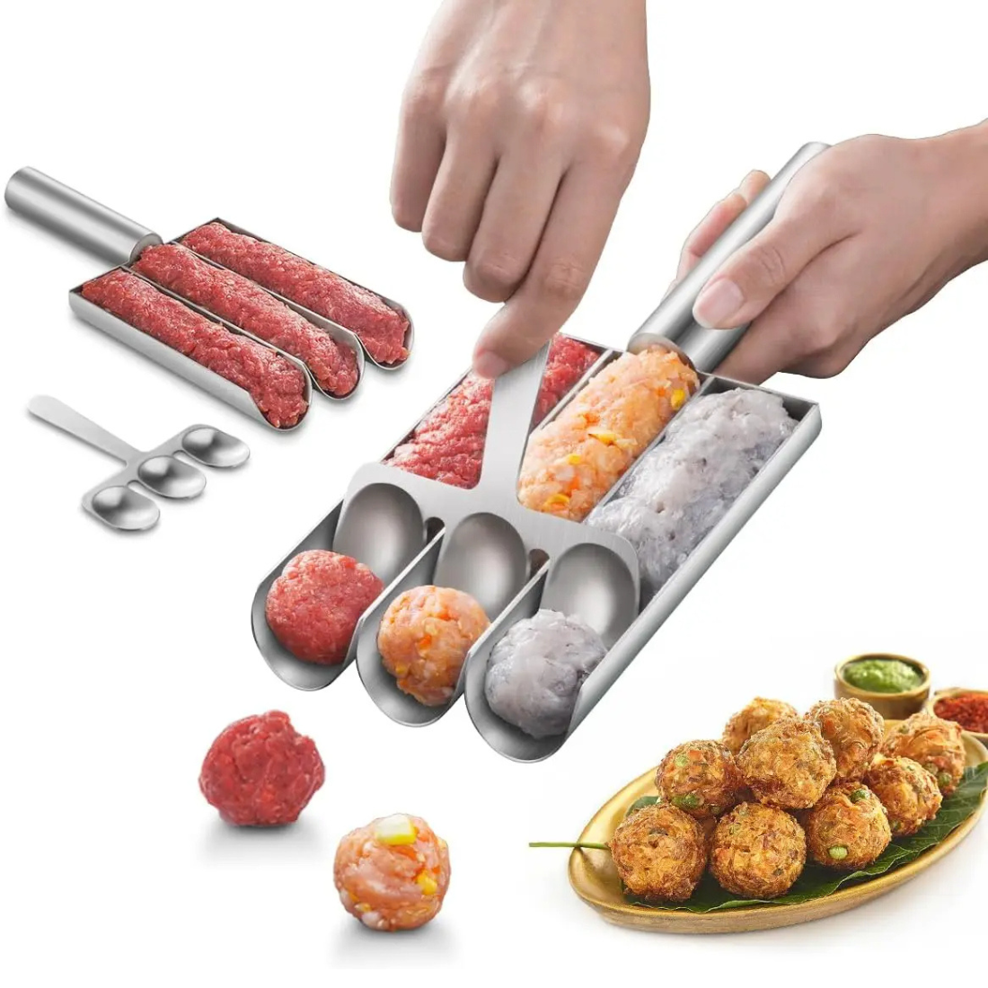 Triple Meatball Maker