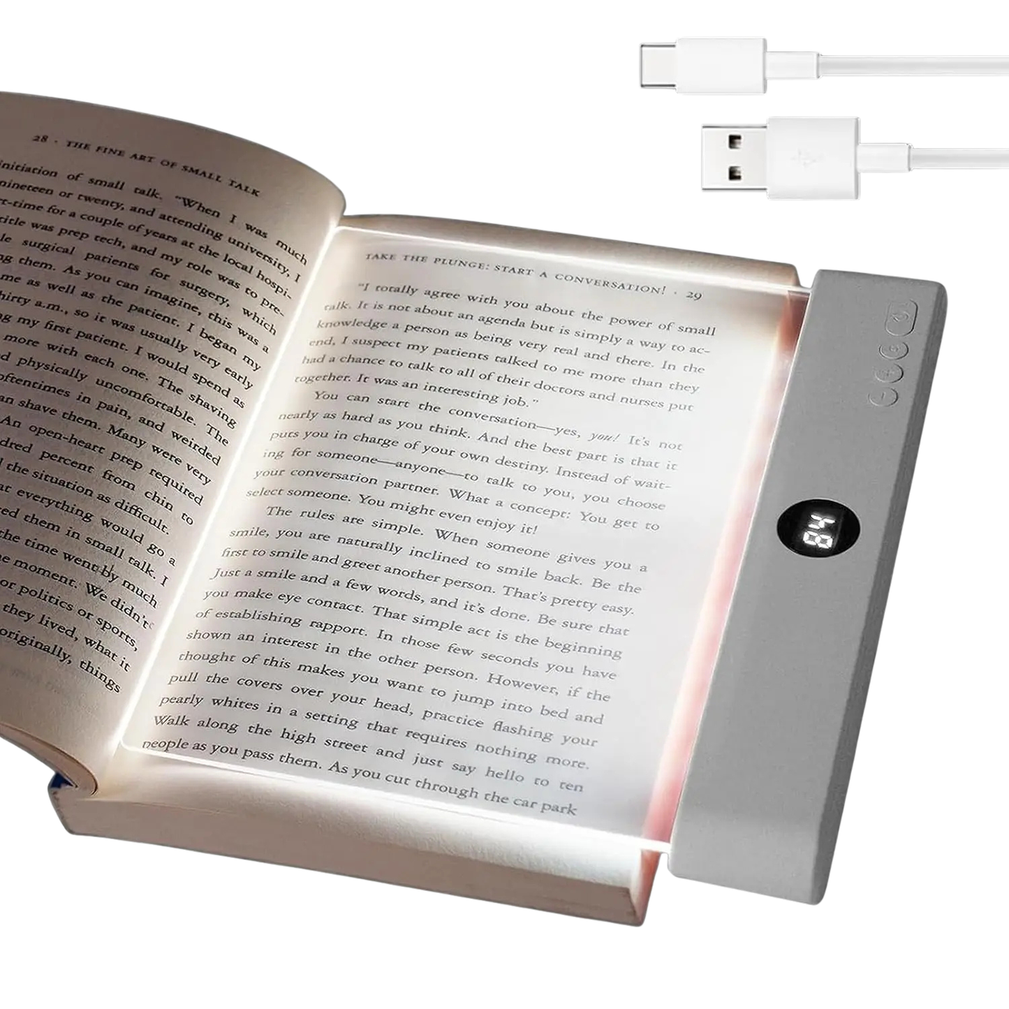GlassLite Reading Lamp