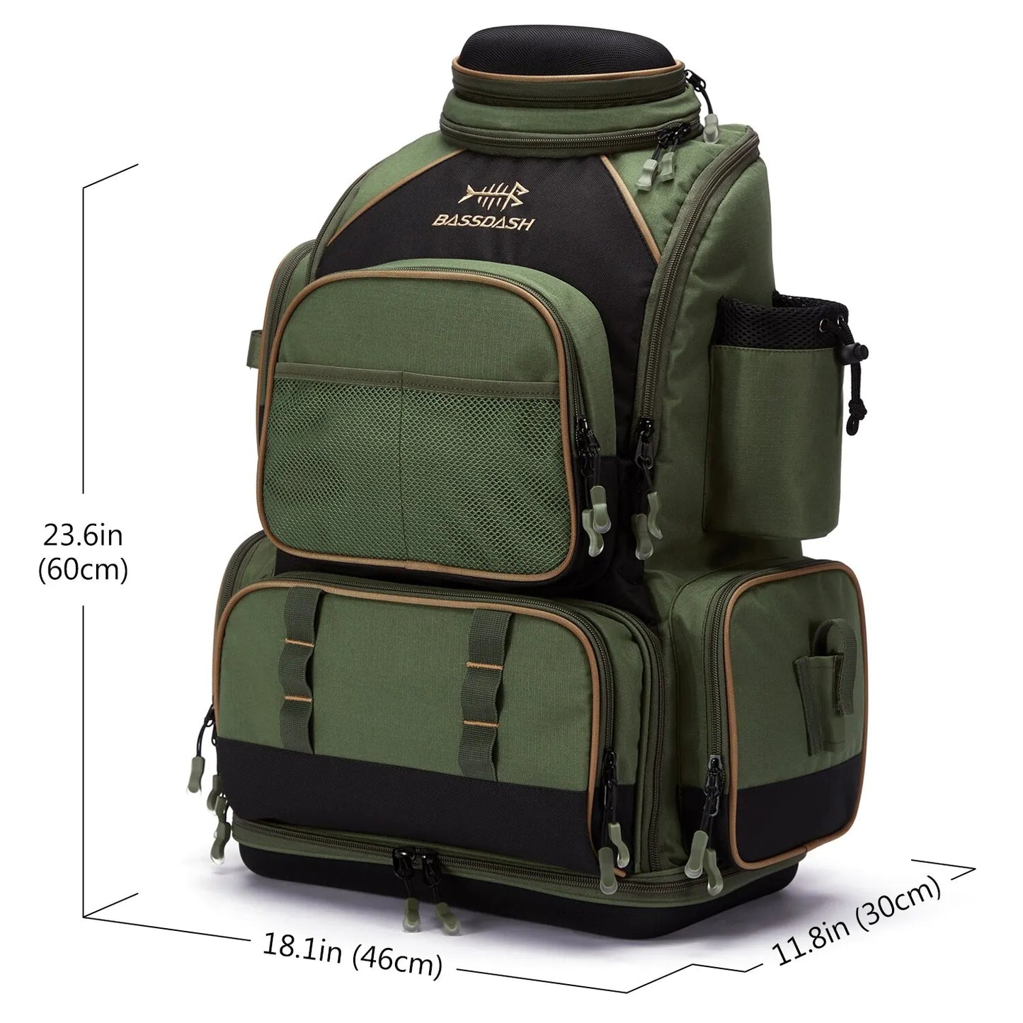 Bassdash Fishing Tackle Backpack