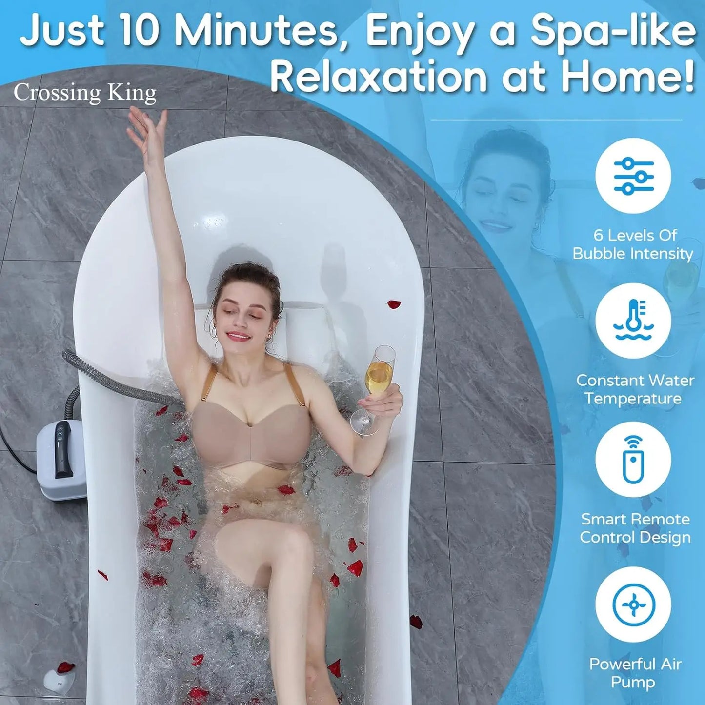 HydroLuxe Bubble Mat