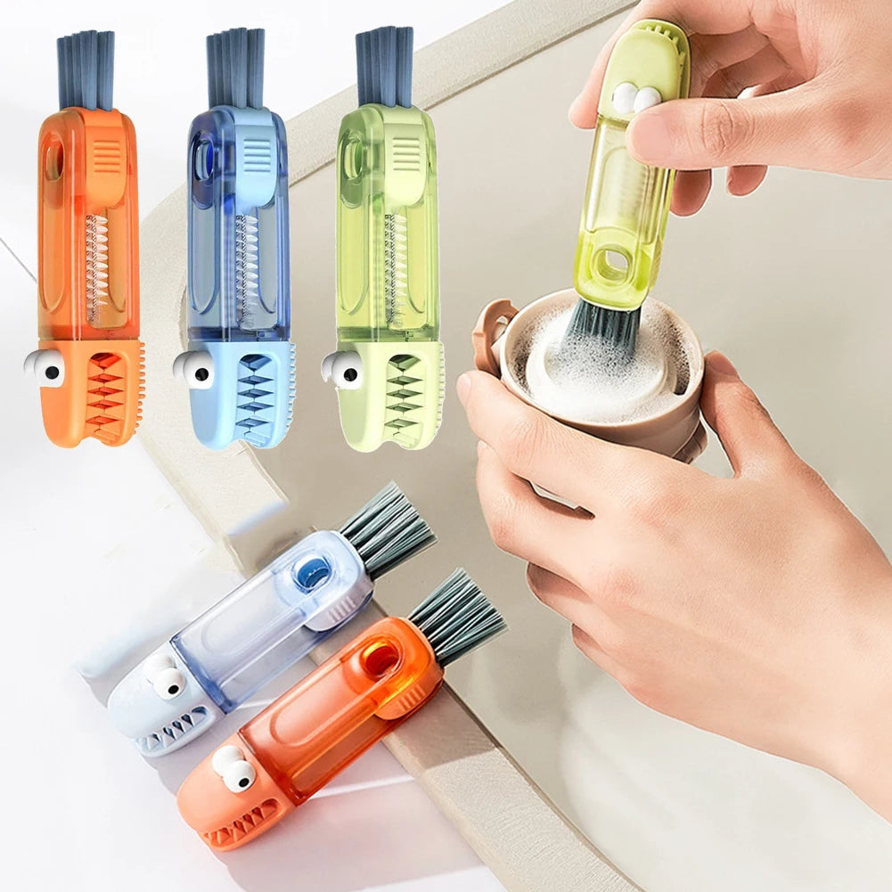 CleanEase™ 3-in-1 Cup Lid Brush