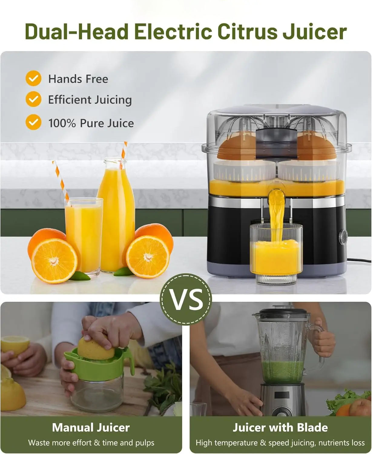 DualSqueeze Pro Electric Juicer