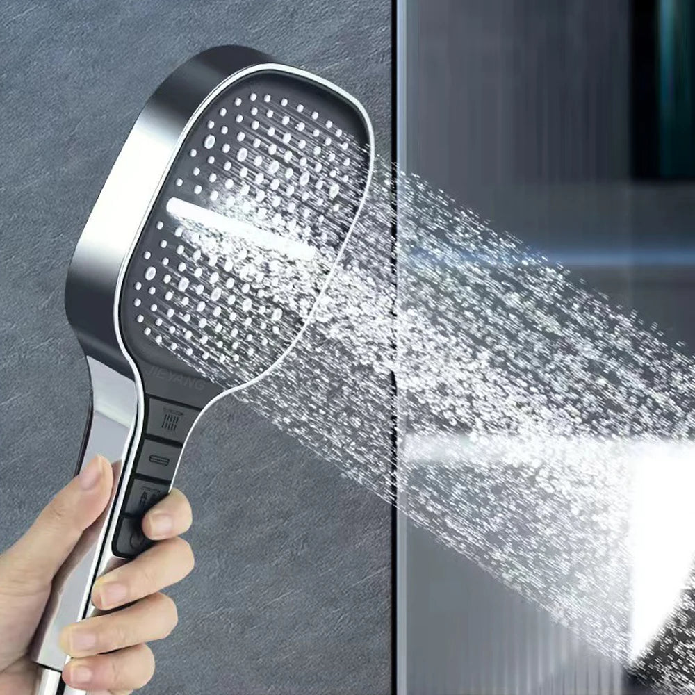 Adjustable Shower Head Large Area 7 Modes