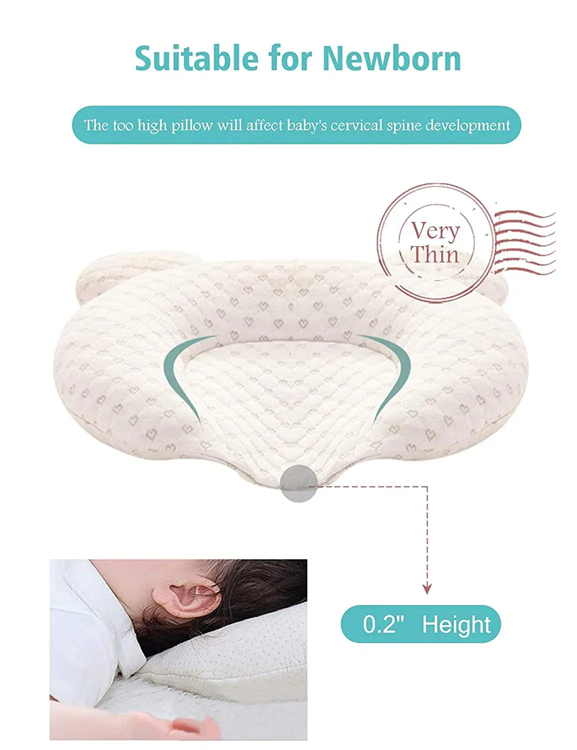 Baby Head Protector Sleeping Pillow