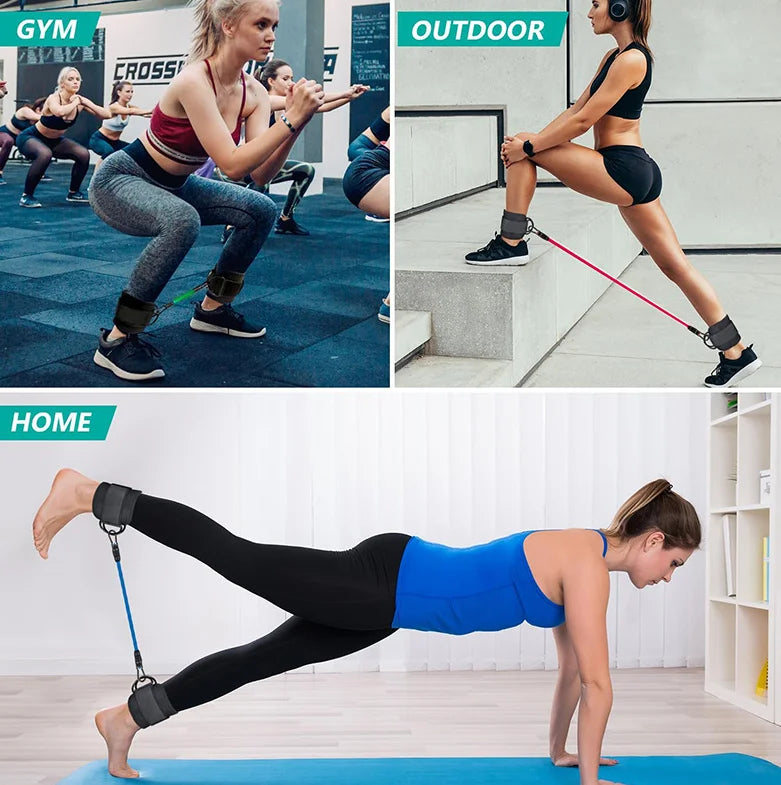 Ankle Resistance Bands Set