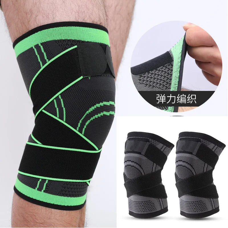 Pressurized Elastic Knee Pads