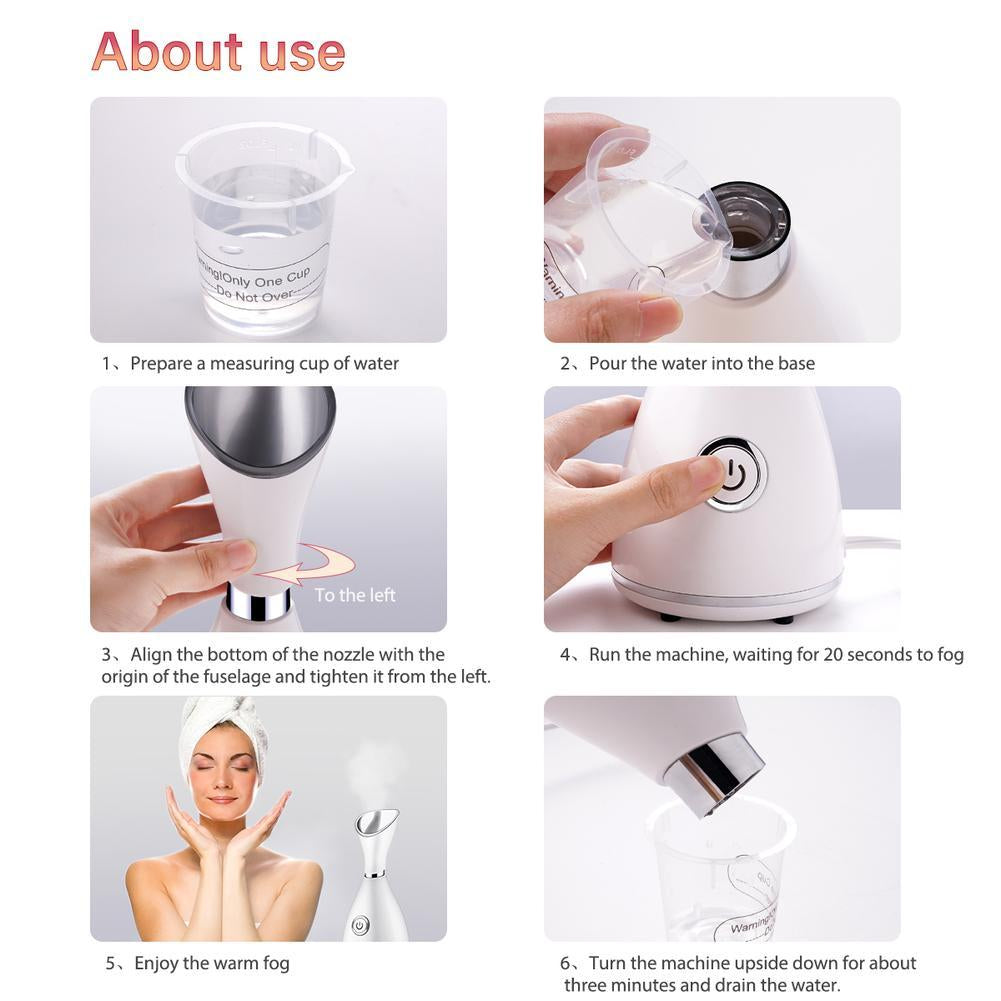 Portable Facial Steamer for Skin