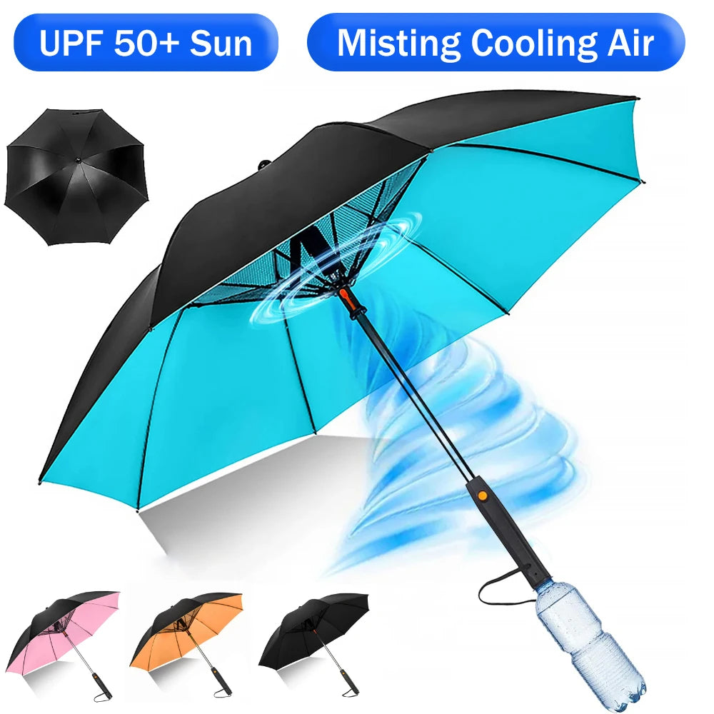 FanBrella™ 3-in-1 Cooling Umbrella