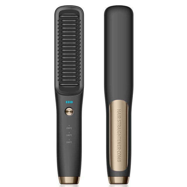 Wireless Hair Straightening Comb