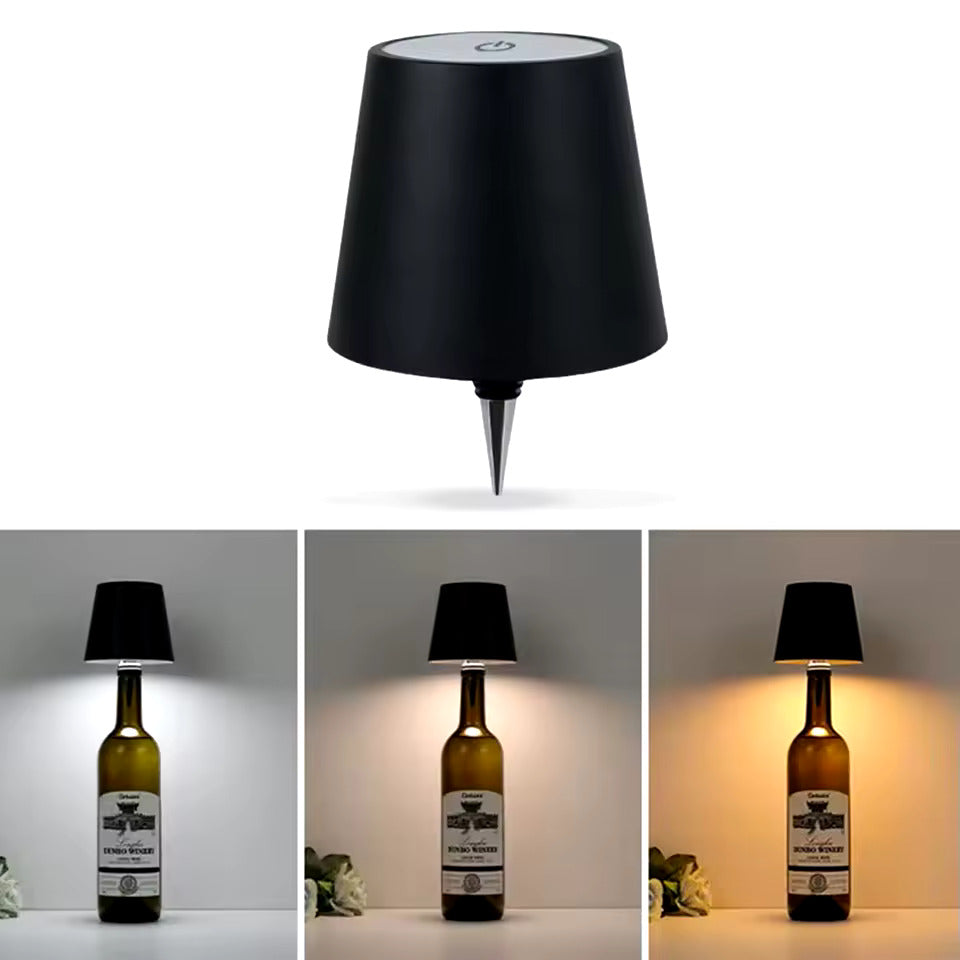 LED Bottle Table Lamp