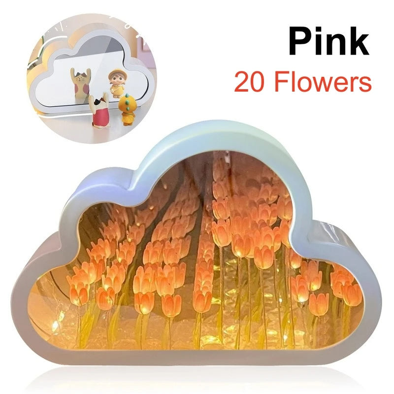 Cloud Tulip LED Night Light