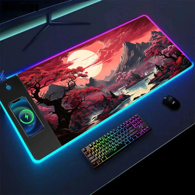 Wireless Charging Mouse Pad