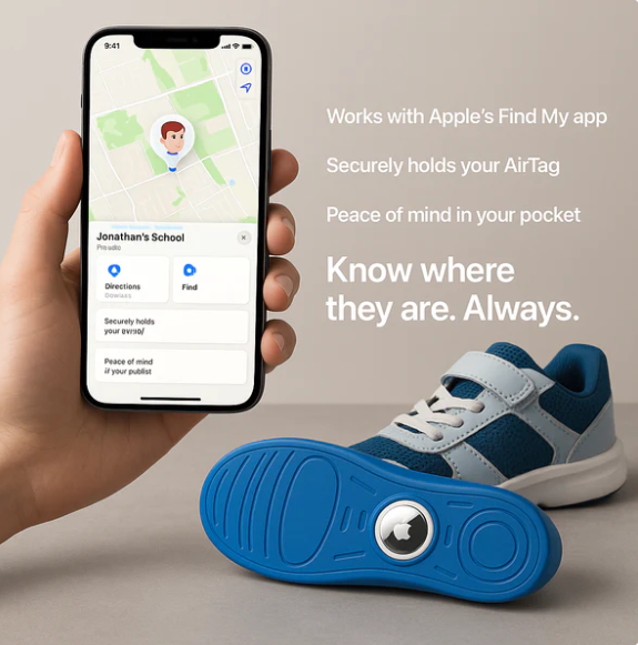 Shoe Insoles for AirTag Tracking
