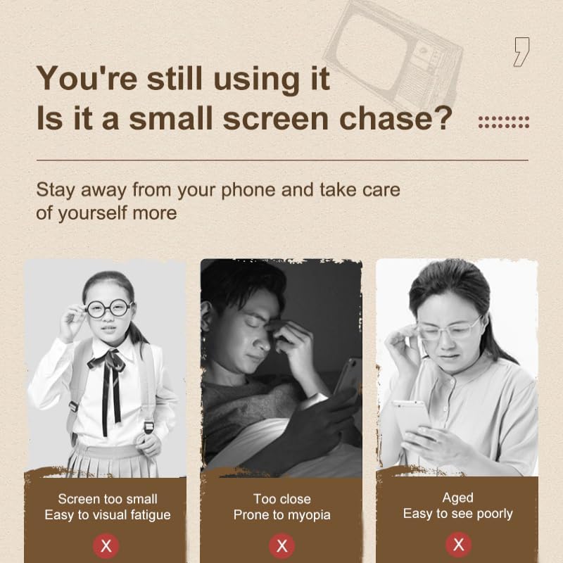 RetroVision™ Phone Screen Magnifier